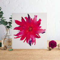 Image 1 of Pink Supernova Greetings Card