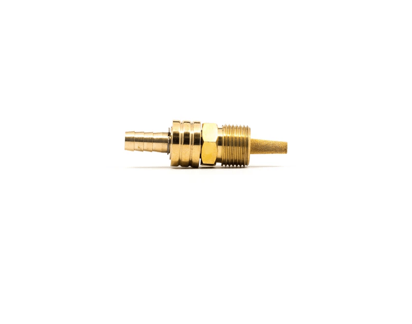 Di Scarico In Ottone Rubinetto Valvola Di Arresto 1/4 "BSP Maschio - Foto 10