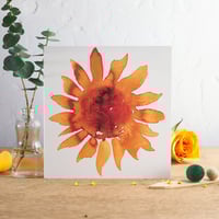 Image 1 of Sunflower Greetings Card