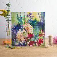 Image 1 of Allium Seedheads Greetings Card