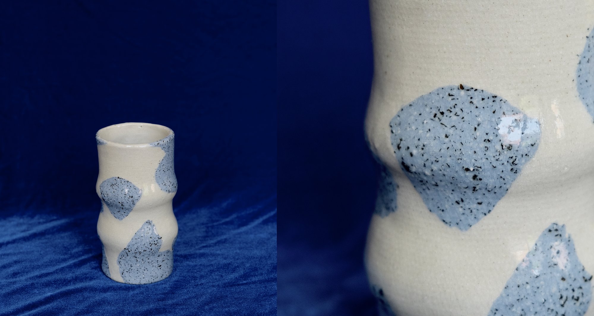 Image of patchwork vase