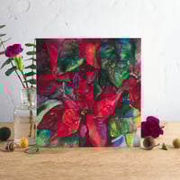 Image 1 of Poinsettia Greetings Card