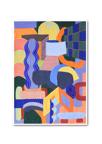 Image 2 of Leggy Bending Flops (print)