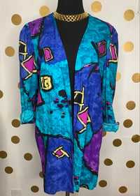 Image 1 of Peri Colorful Lightweight Blazer - Size: 8