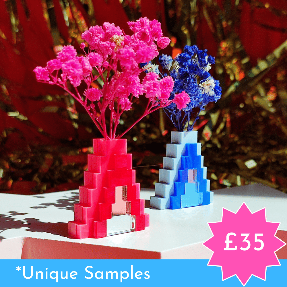 Image of SAMPLES | 3D Aztec Pyramid Posy Brooch