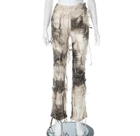 Tie-Dye Tassel Pants 