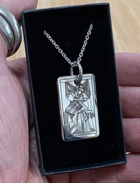 Image 3 of Tarot Card Pendant ~ High Priestess