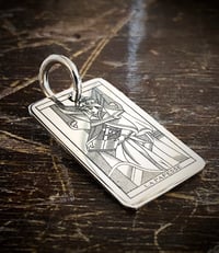 Image 1 of Tarot Card Pendant ~ High Priestess