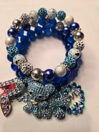 Image 1 of Blue Love Teddy 
