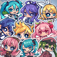 Image 1 of Vocaloid Stickers