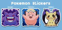 Image 2 of Pokemon Stickers