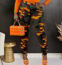 Image 1 of Camouflage Cargo Pants