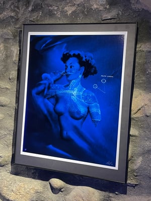 Image of REGULUS DARKROOM <br> AP WITH NFC CHIP<br> <small> ART PRINT WITH AR </small>