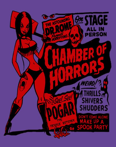 Image of CHAMBER OF HORRORS - signed print 