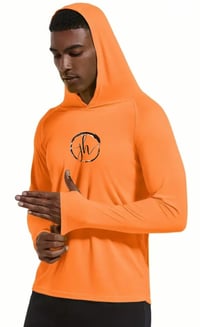 Image 3 of JH Brand Finger Sleeve Hoodie