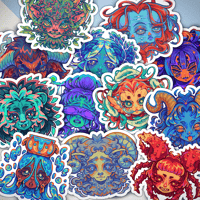 Image 1 of Zodiac Signs Stickers