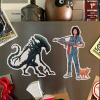 Image 1 of RIPLEY/XENO Fridge Magnet Combo SET