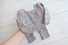 Marcel grey romper / newborn size