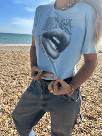 Image 1 of NEVER LEFT YOUR LIPS BABY TEE