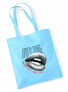 NEVER LEFT YOUR LIPS TOTE BAG