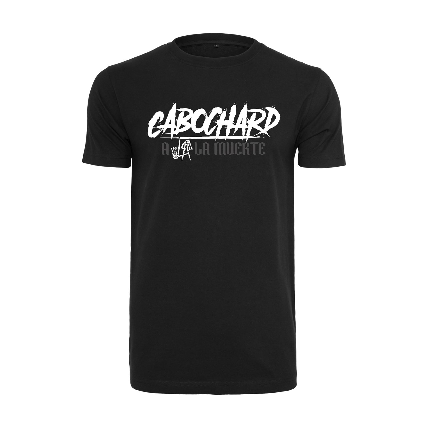 Image of TEE-SHIRT NOIR - CABOCHARD A LA MUERTE