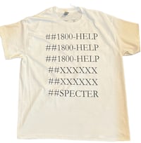 Image 1 of "Help" Tee (White)