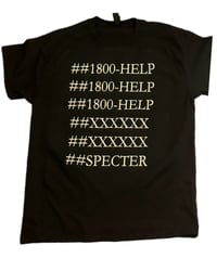Image 1 of "Help" Tee (Blk)