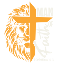Image 2 of MAN OF FAITH # 1 HOODIE