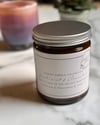 Amber Straight Sided Soy Candle Jar | 8oz