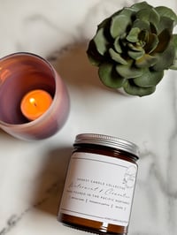 Image 2 of Amber Straight Sided Soy Candle Jar | 8oz