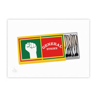 LIMITED EDITION A4 ‘GENERAL STRIKE' PRINT