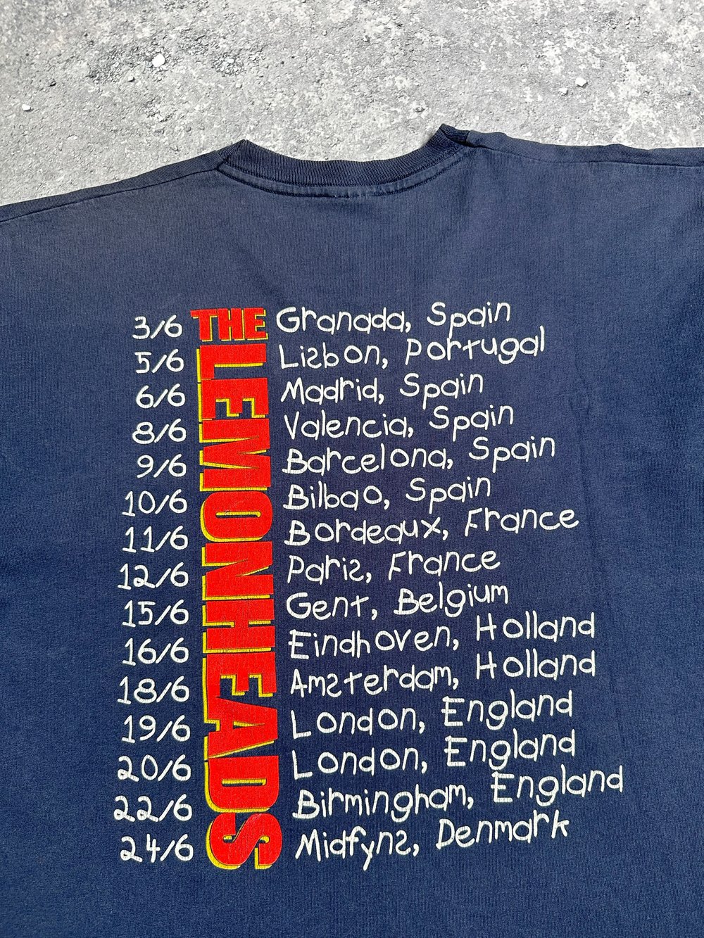 *Rare* The Lemonheads 1994 ‘Come On Feel’ Tour T-Shirt