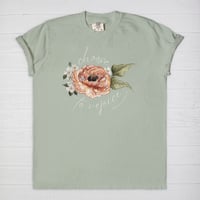 Image 2 of "Choose to Rejoice" Vintage Wash Graphic Tee | Comfort Colors | 2 Options