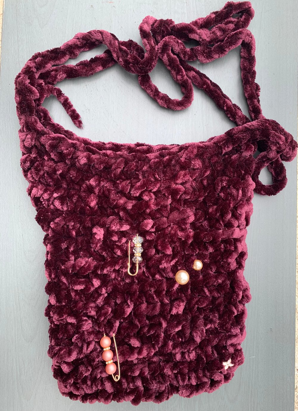 Image of Full size Crochet Purse