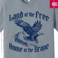 Image 4 of Land of the Free, Home of the Brave Unisex T-Shirt