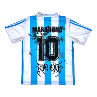 Image 2 of 1of1 Jersey [Maradona Argentina Football Top]