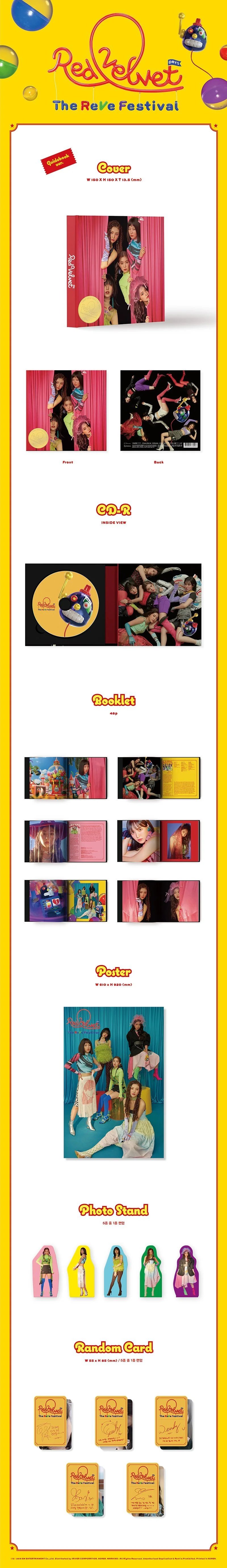 Image of Red Velvet The ReVe Festival Day 1 (Guidebook Ver.)