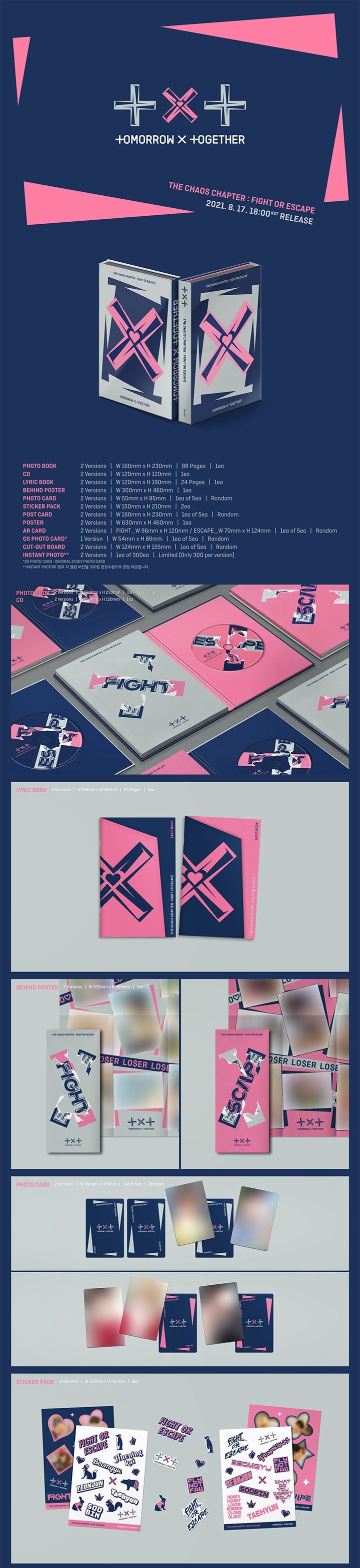 Image of TXT The Chaos Chapter : Fight or Escape