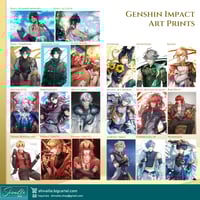 Image 2 of Genshin Impact Art Prints