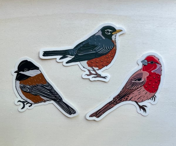 Image of Birds Sticker Set