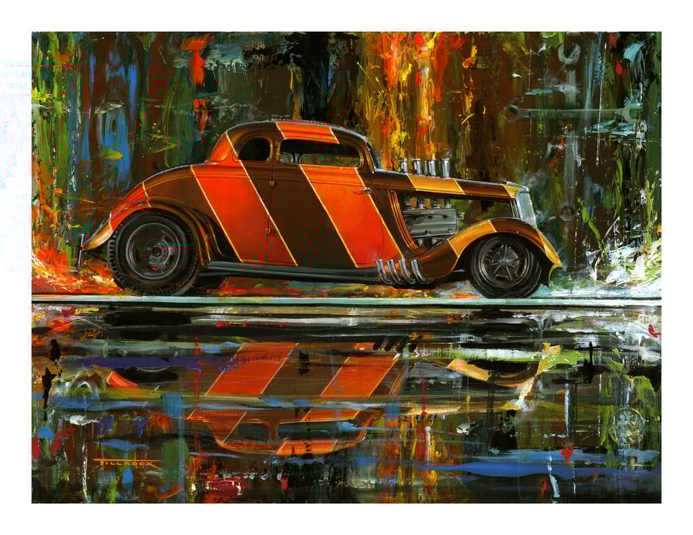 Image of "Saint Christopher" Painting Prints (22"x28")  Signed & Numbered Giclee'