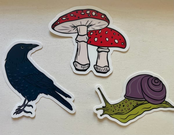 Image of West Coast Critters Sticker Set