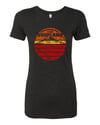 Black Women's Team Overland Sunset Tee