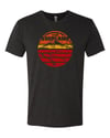 Black Men's Team Overland Sunset Tee