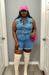 Perfect in Denim Romper 