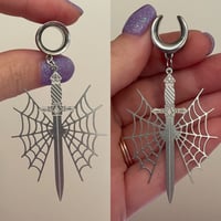 Web Sword Dangles (sizes 4g-2")