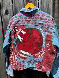 Image 1 of DREAM Custom Jacket (Red, Size M)