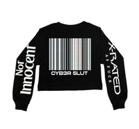 Image 2 of CYB3R $LVT CROPPED LONG-SLEEVE