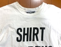 Image 2 of Moschino by Jeremy Scott shirt happens tee, size XS (fits M)