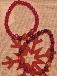 Red smile bracelets 